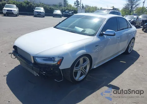 2014 Audi S4 3.0T Premium Plus из США, поврежденный, VIN WAUBGAFL3EA003534